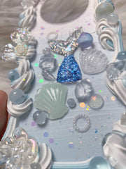 Custom Decoden Phone Case Mermaid tail& Shells
