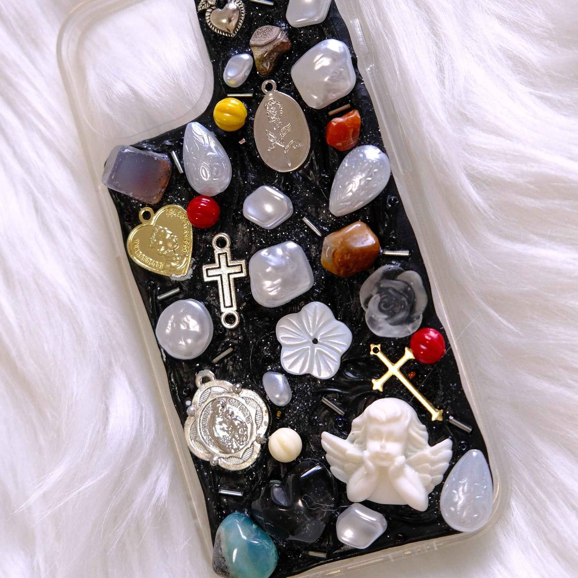 Custom Decoden Mosaic Phone Case