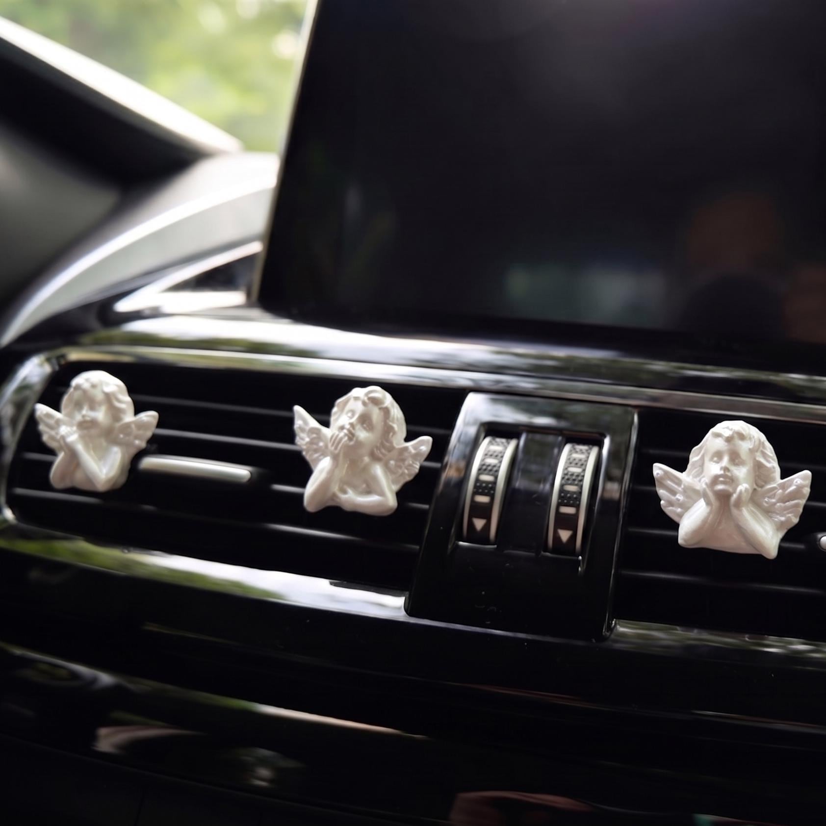 Pearlescent Cherub Car Vent Clips - Set of 3 - image 5
