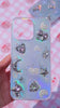 Bling Moon & Stars 3D Phone Case, Resin Phone Case, Glitter iPhone Case, Cute Phone Case for iPhone 12/13/14/15 Pro Max, OnePlus, Galaxy