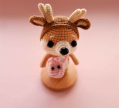 Crochet Car Dashboard Accessories- Husky & Shiba Inu