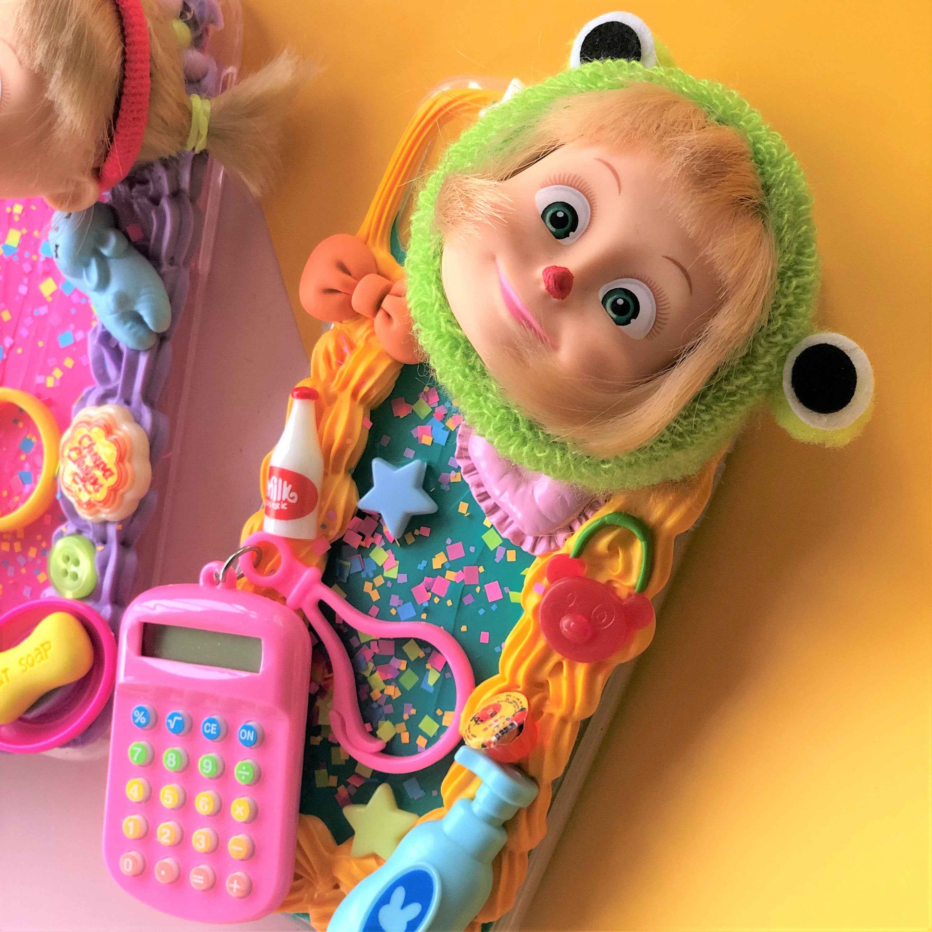3D Decoden Phone Case Masha Dolls