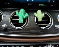 2Pcs Cactus Car Vent Clips Air Freshener