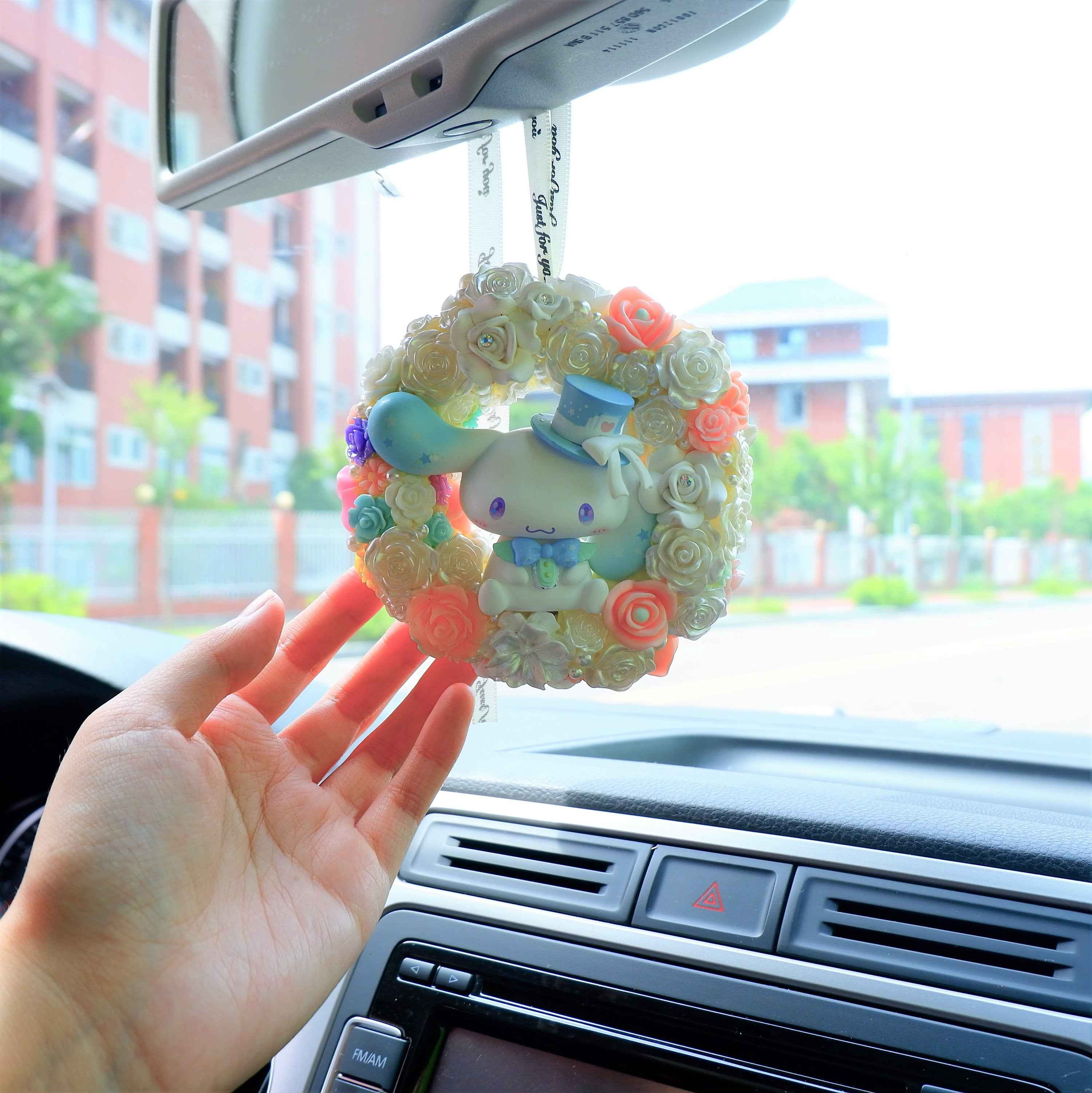 Decoden Cinnamoroll/My Melody Car Mirror Hanging Accessories