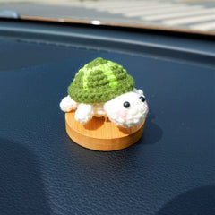 Crochet Car Dashboard Decor- Mini Sea Turtle