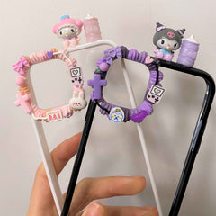Anime Decoden Phone Case Kuromi My Melody