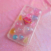 Resin 3D Phone Case- Bling Hearts