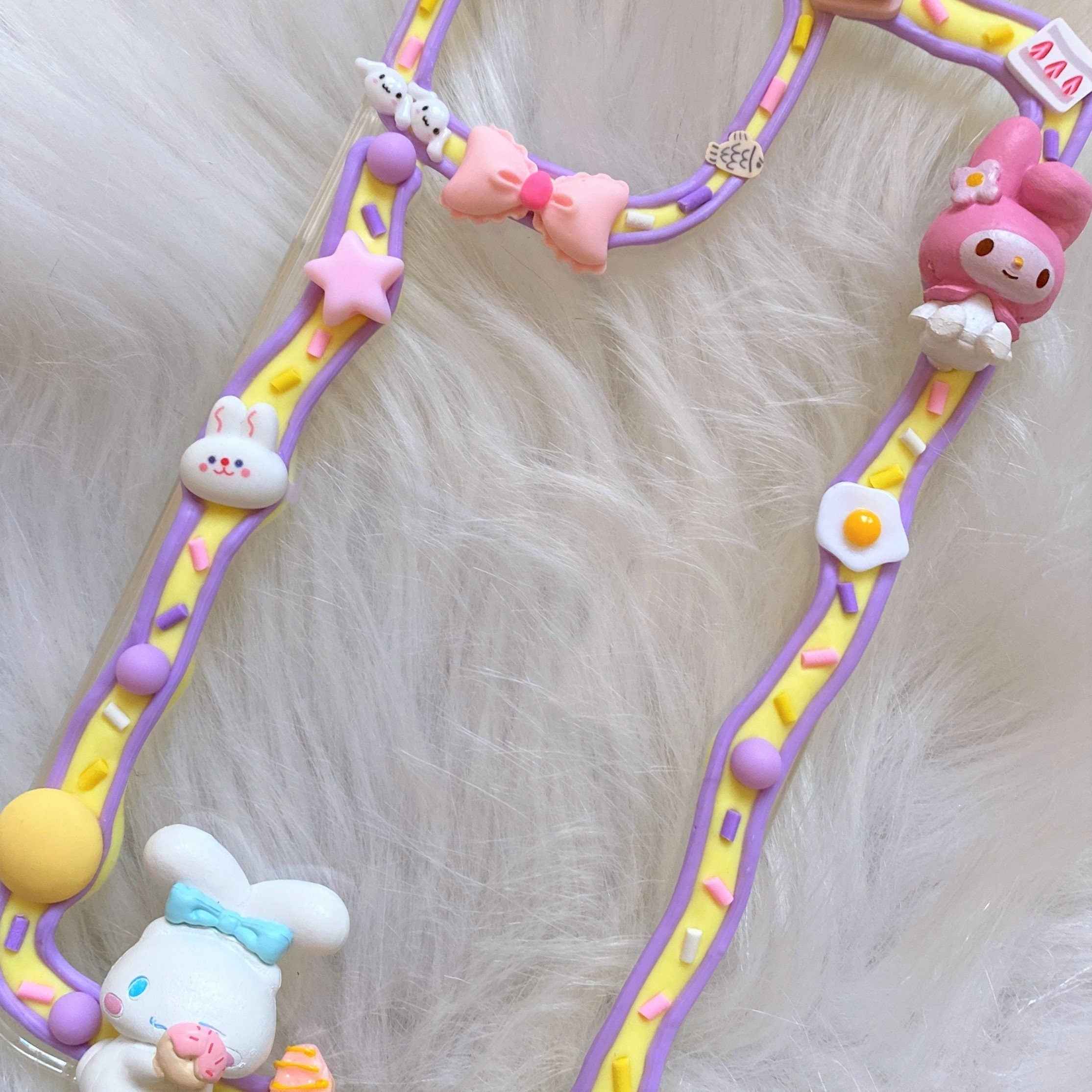 Anime Decoden Phone Case Cinnamoroll & Kuromi & My Melody