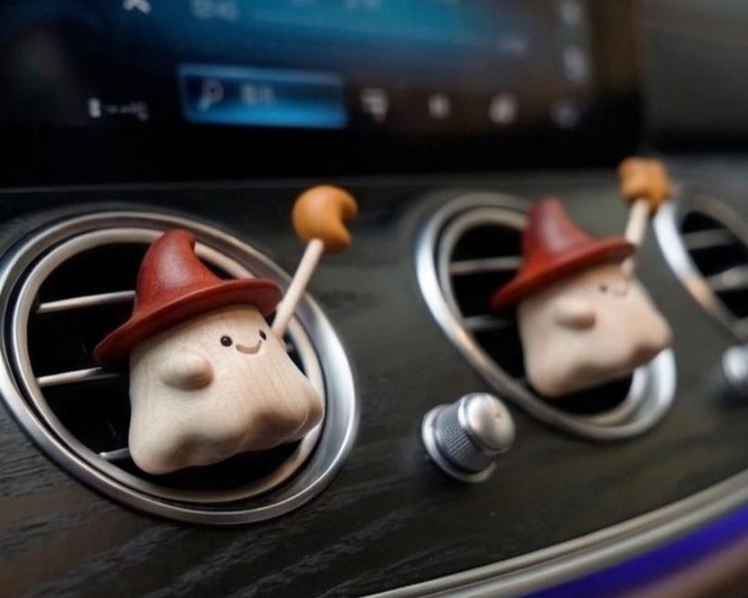Ghost Wand Car Vent Clip Air Freshener - image 3