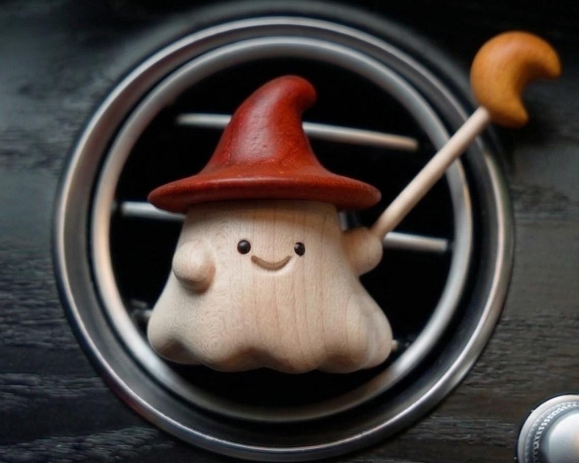 Ghost Wand Car Vent Clip Air Freshener - image 6