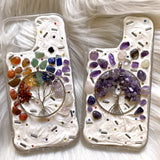 Decoden Mosaic Phone Case, Crystal Phone Case, Tree of Life 3D iPhone Case, Custom Phone Case for iPhone 13/14/15 Pro Max, One Plus, Galaxy