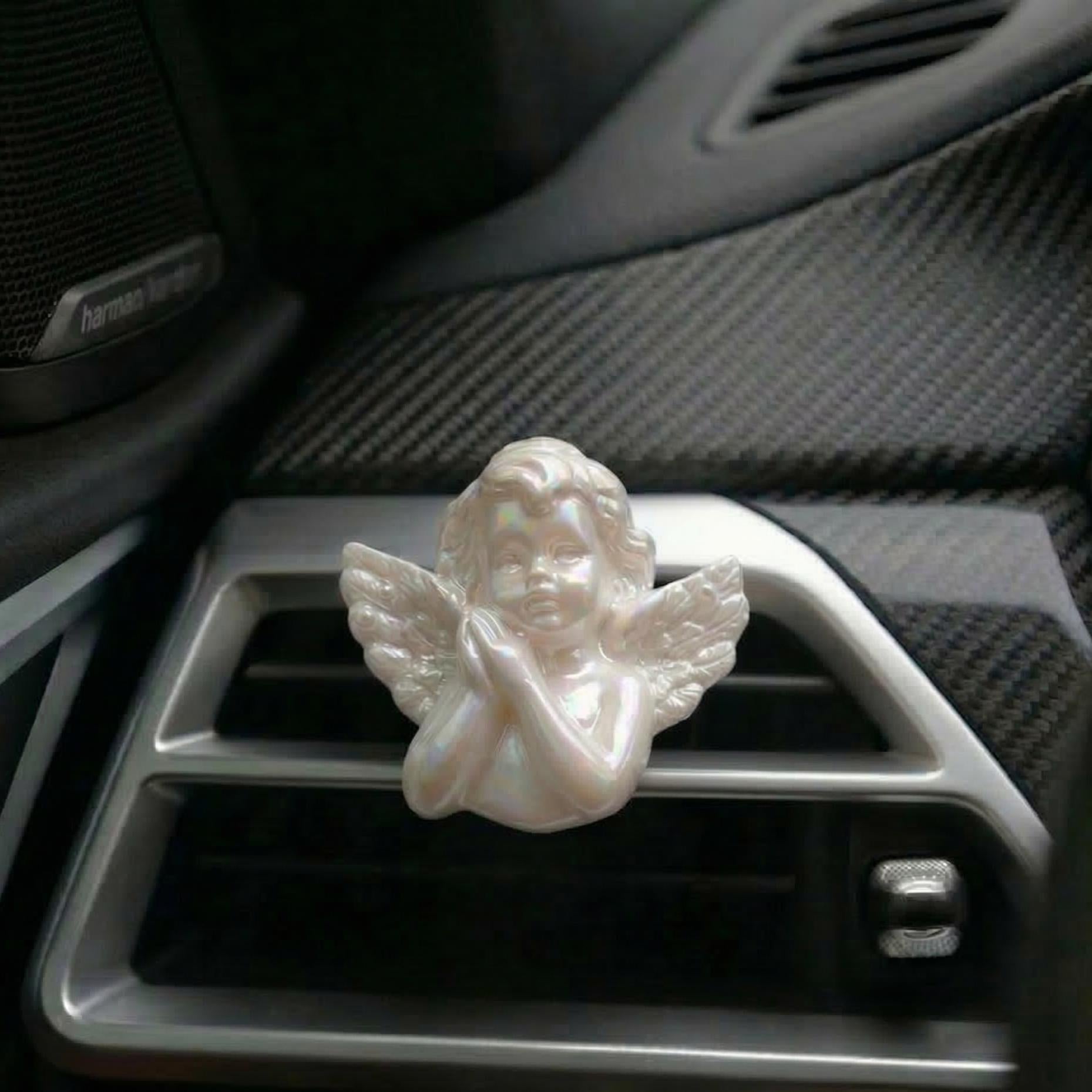 Pearlescent Cherub Car Vent Clips - Set of 3 - image 6