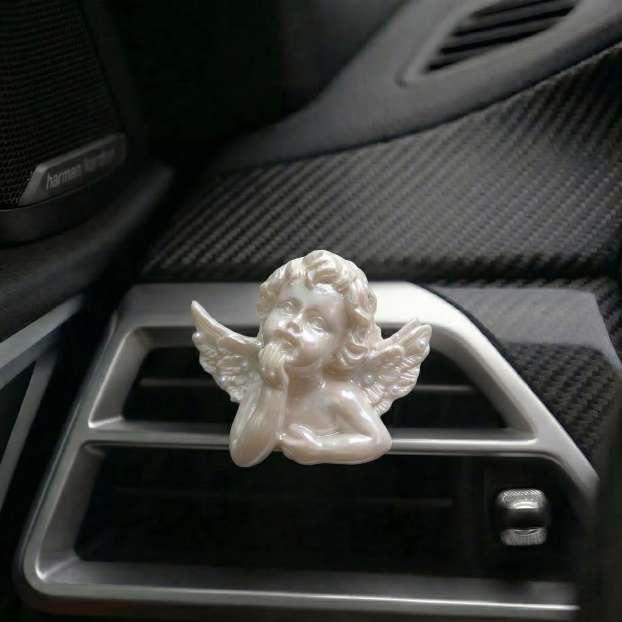Pearlescent Cherub Car Vent Clips - Set of 3 - image 8