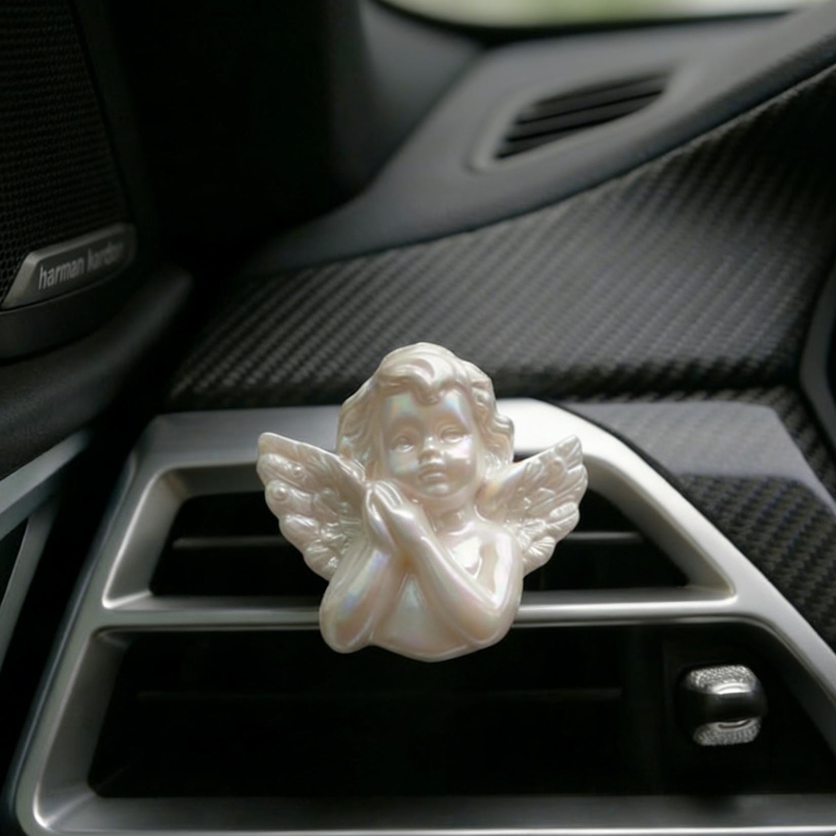 Pearlescent Cherub Car Vent Clips - Set of 3 - image 10