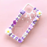 Daisy Decoden Phone Case- Border Whip