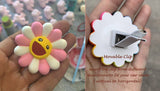 Smiley Sunflowers Car Vent Clip Air Freshener