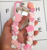 Sweets Decoden Phone Case- Border Whip