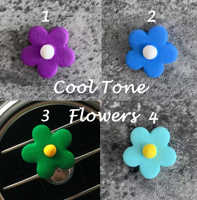 Little Flowers Car Vent Clips- Size Small