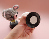 Crochet Car Dashboard Accessories- Bunny/Mouse