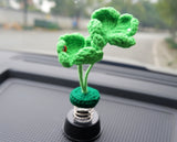 Crochet Car Dashboard Accessories- Daisy & Clover