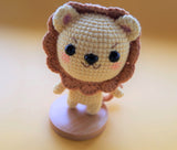 Crochet Car Dashboard Accessories- Little Lion