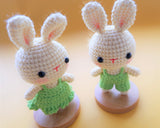 Crochet Car Dashboard Decor- Bunny Dolls