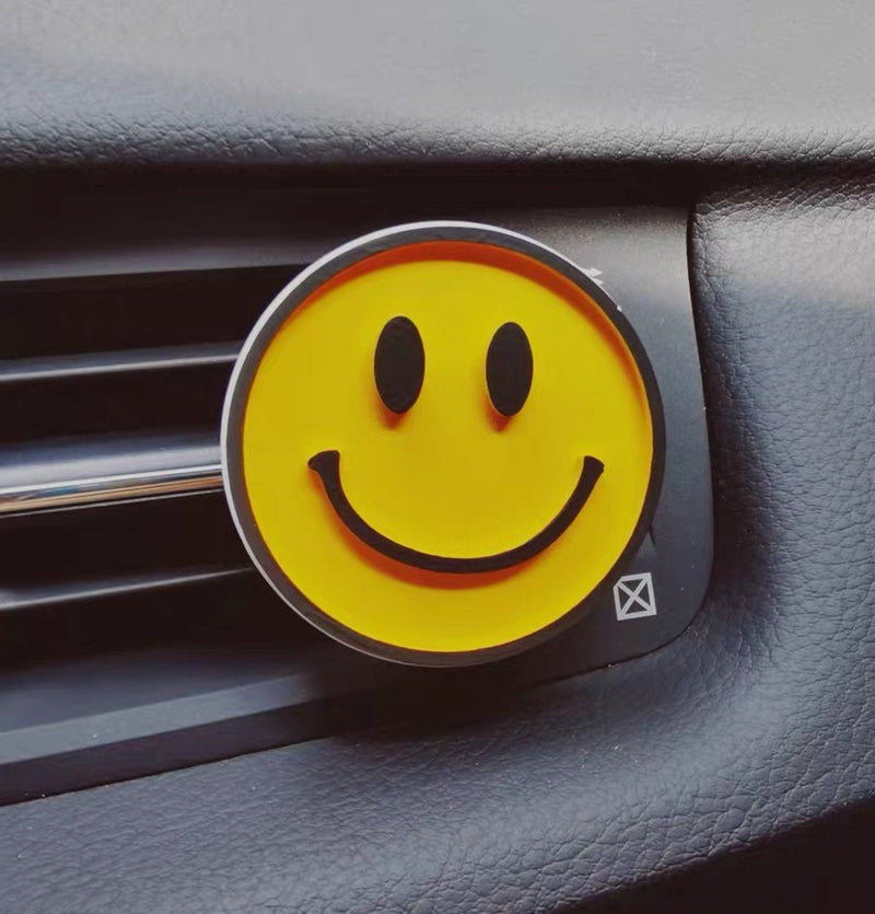 Car Vent Clips- Smiley Face & Daisy