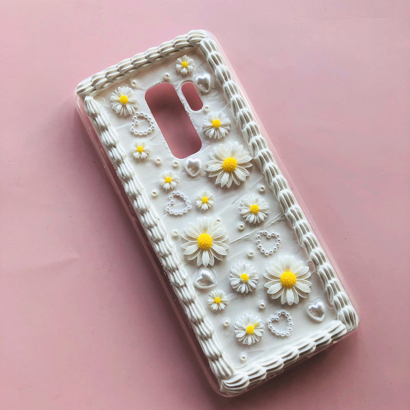 Daisy Decoden Phone Case- Full Whip