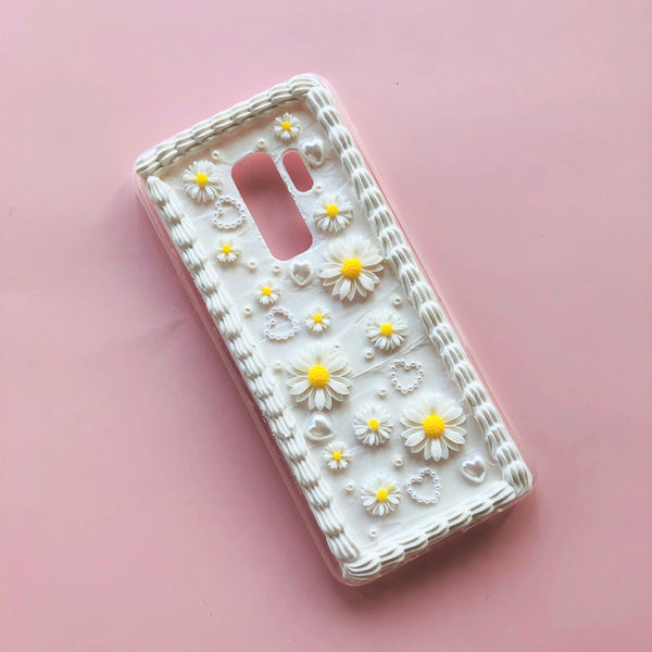 Daisy Decoden Phone Case- Full Whip