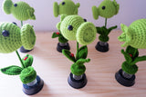 Crochet Car Dashboard Decor- Pea Shooter