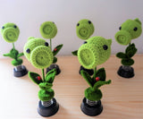 Crochet Car Dashboard Decor- Pea Shooter