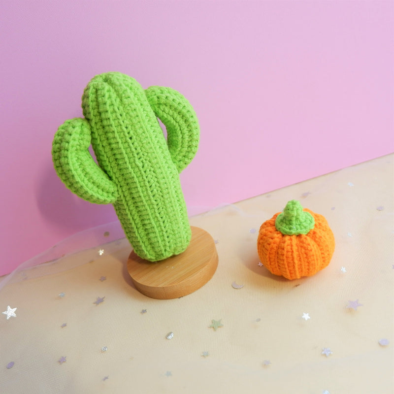 Cute Car Dashboard Decor, Crochet Cactus Car Accessories for Teens/Women, Boho Freshening Car Interior Accessory