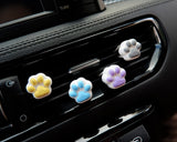 8Pcs/4pcs Car Air Freshener Vent Clips, Kawaii Mini Cat Paw Car Decor, Cute Car Accessories for Women/Teens, Cute Car Mask Hanger