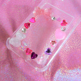 Decoden Phone Case, Rhinestone Bling iPhone Case, Photo Card Holder Phone Case, Phone Case for iPhone 11/XR/12/13 Pro Max, OnePlus, Galaxy