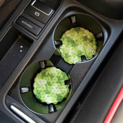 Set of 2 Car Cup Holder Coaster- Freesia