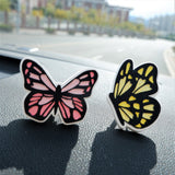 2Pcs Car Air Freshener Vent Clips, Butterfly Car Decor, Kawaii Car Vent Clips, Cute Car Accessories for Women, Boho Car Interior Accessory